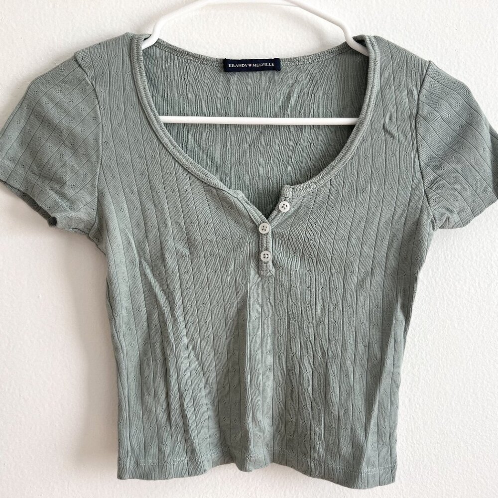 Brandy Melville Cropped Tshirt